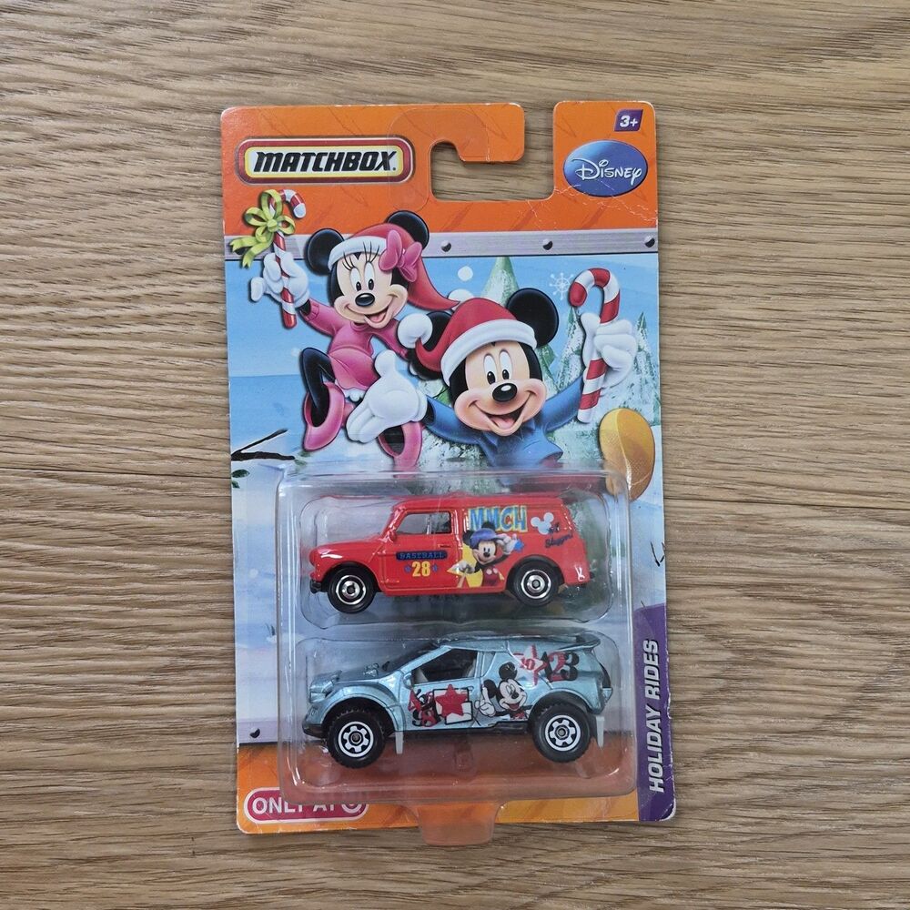 New Matchbox Disney Mickey Holiday Rides Target Exclusive Diecast 2011 Mattel